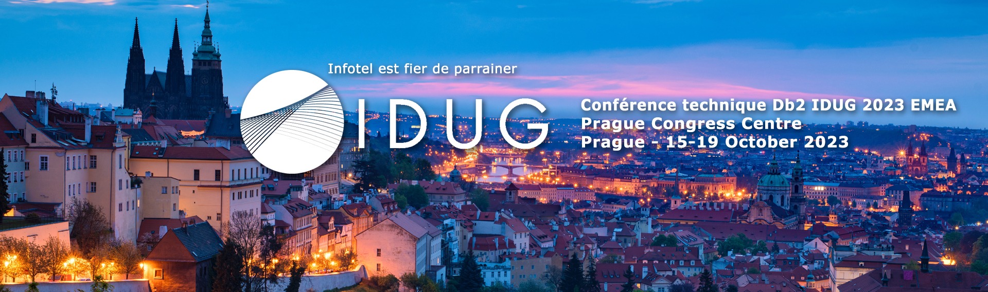 Infotel to sponsor IDUG EMEA 2023 in Prague