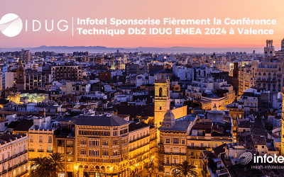 Infotel est fier de sponsoriser la conférence technique IDUG EMEA 2024 Db2 à Valence